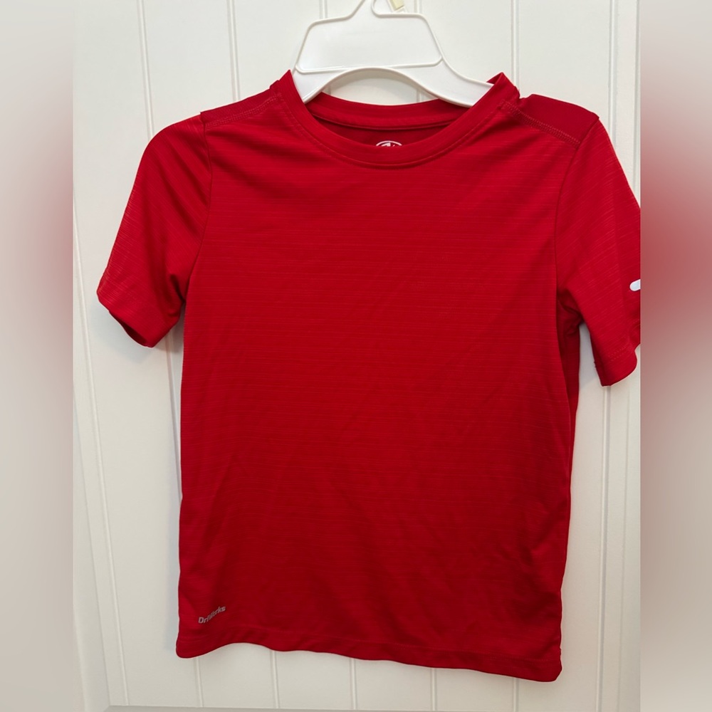 Athletic Works Bold Red Sports Tee boys 8